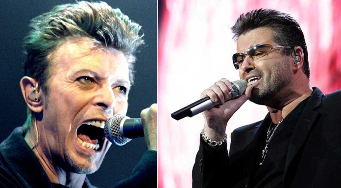 Behind-the-scenes footage of George Michael and David Bowie will give you the chills