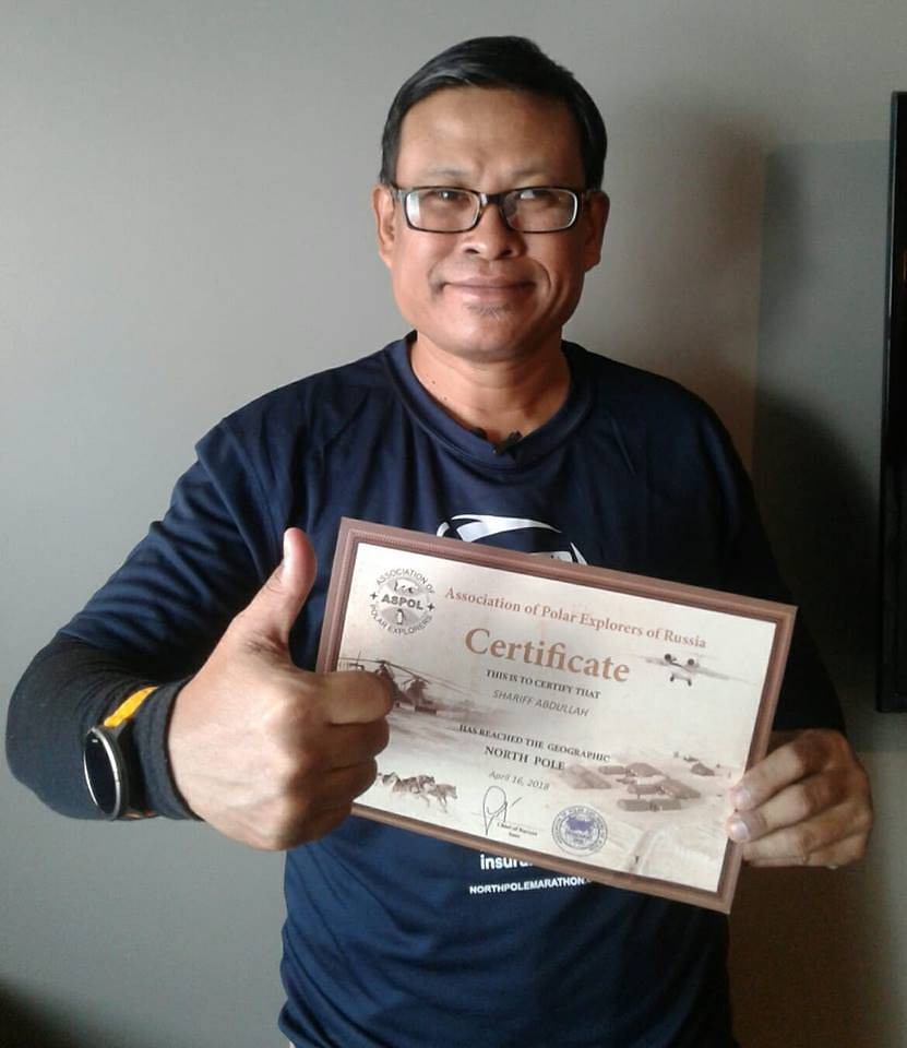 North pole cert Shariff Abdullah
