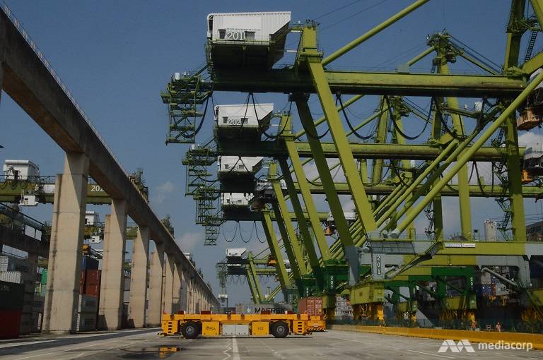 Automated vehicle system Pasir panjang terminal