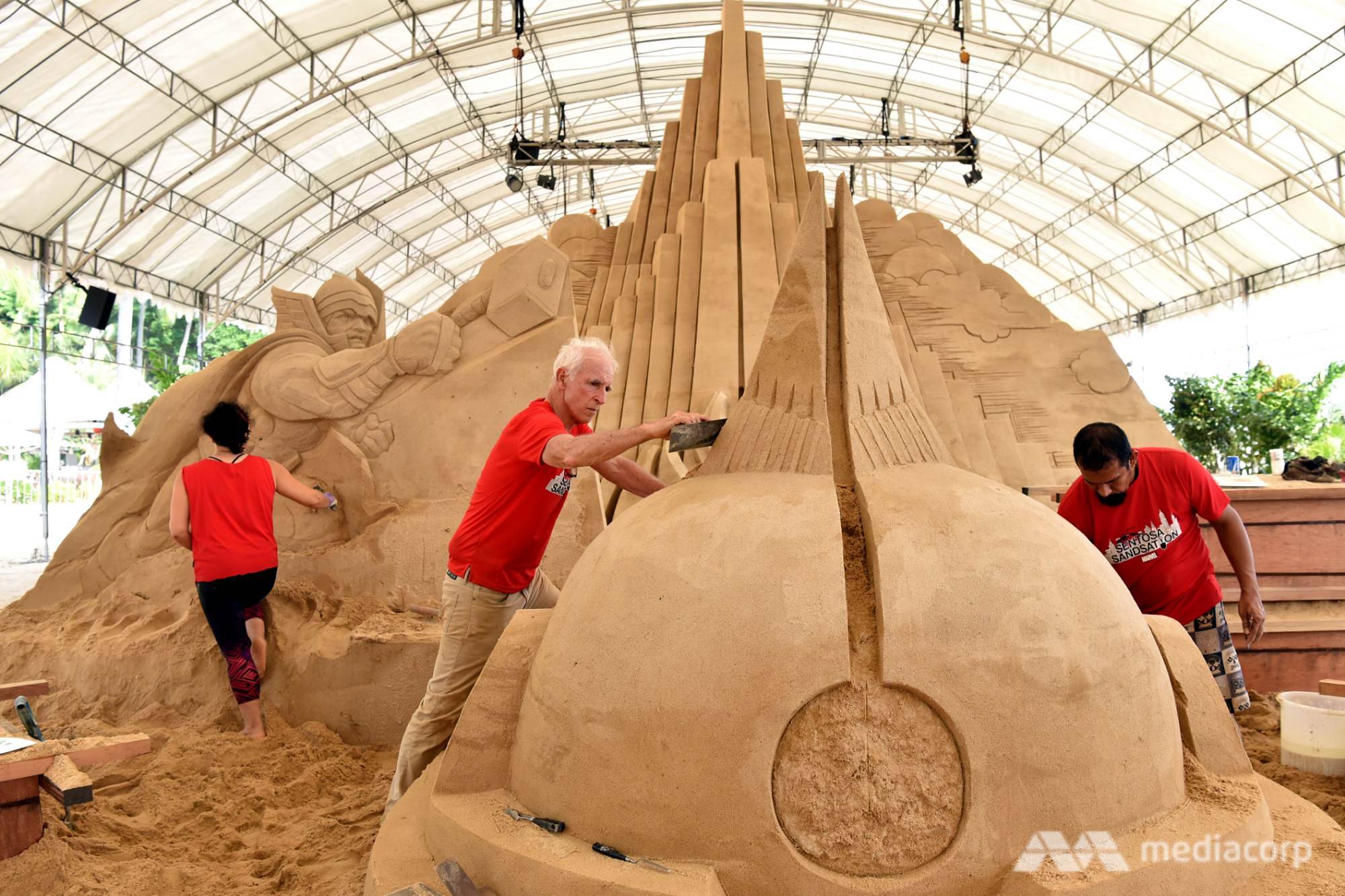 Sentosa Sandsation - Marvel's Asgard