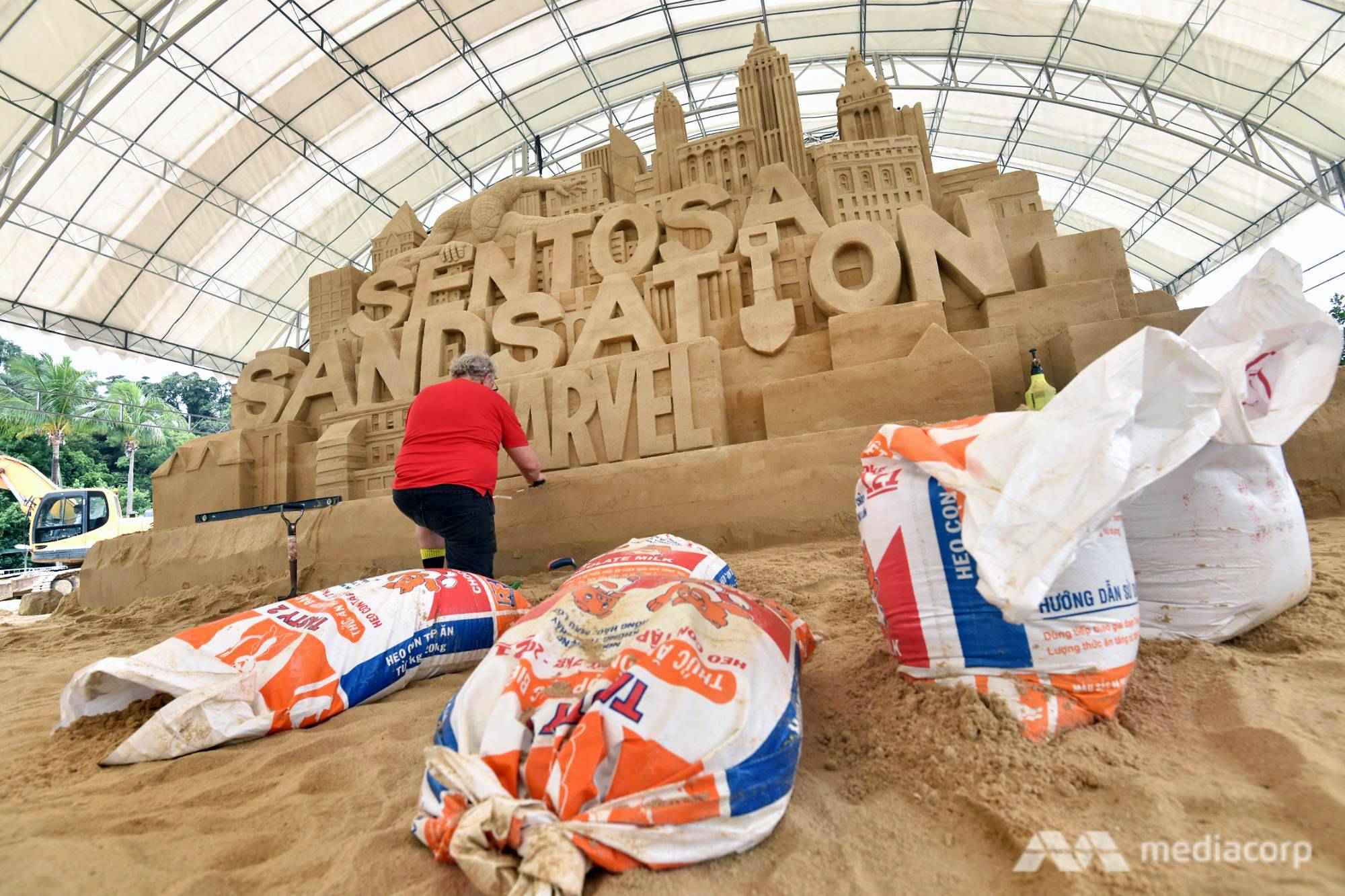 Sentosa Sandsation - entrance