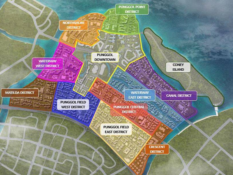 Punggol districts