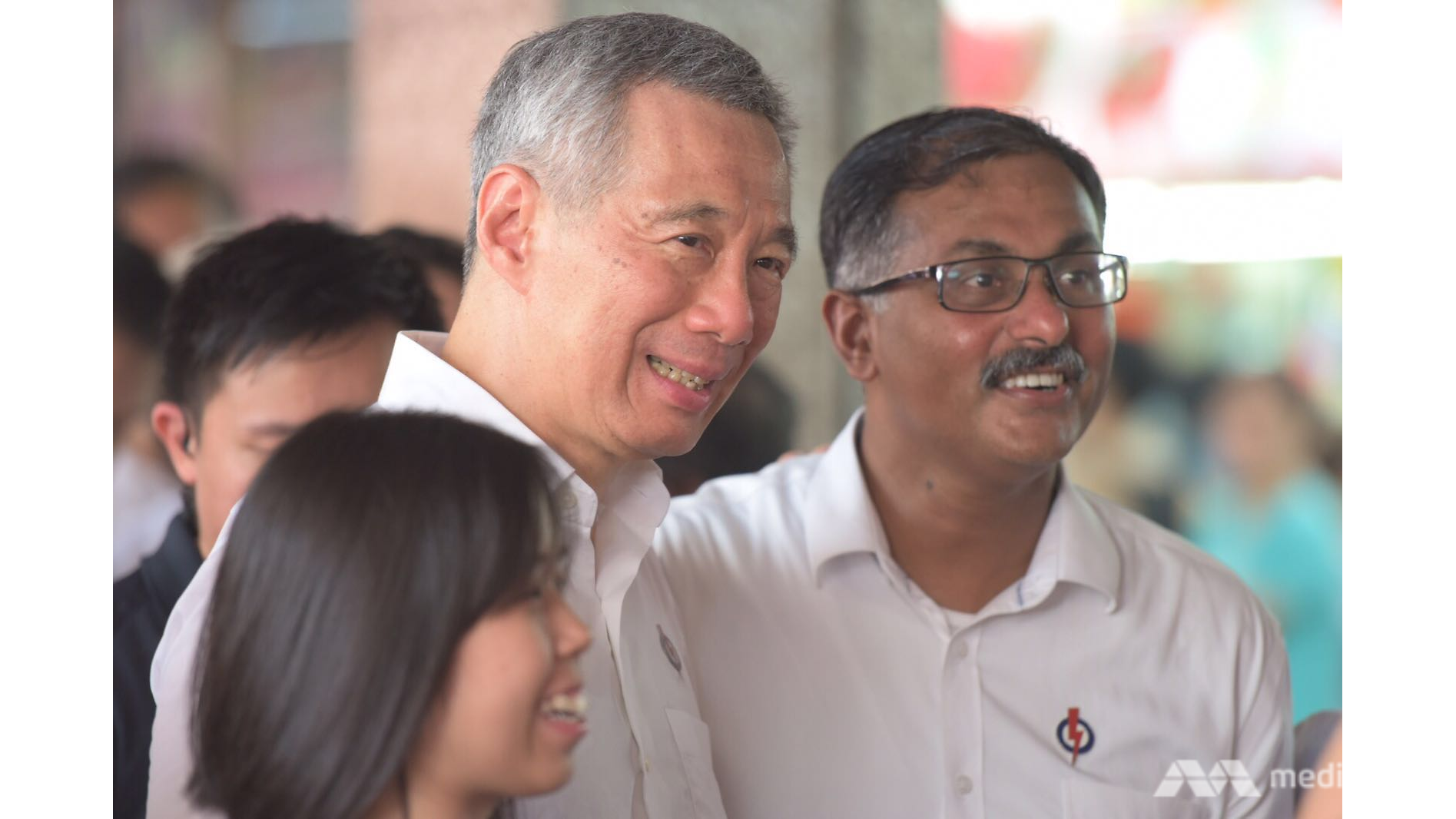 Murali Pillai and PM Lee Hsien Loong