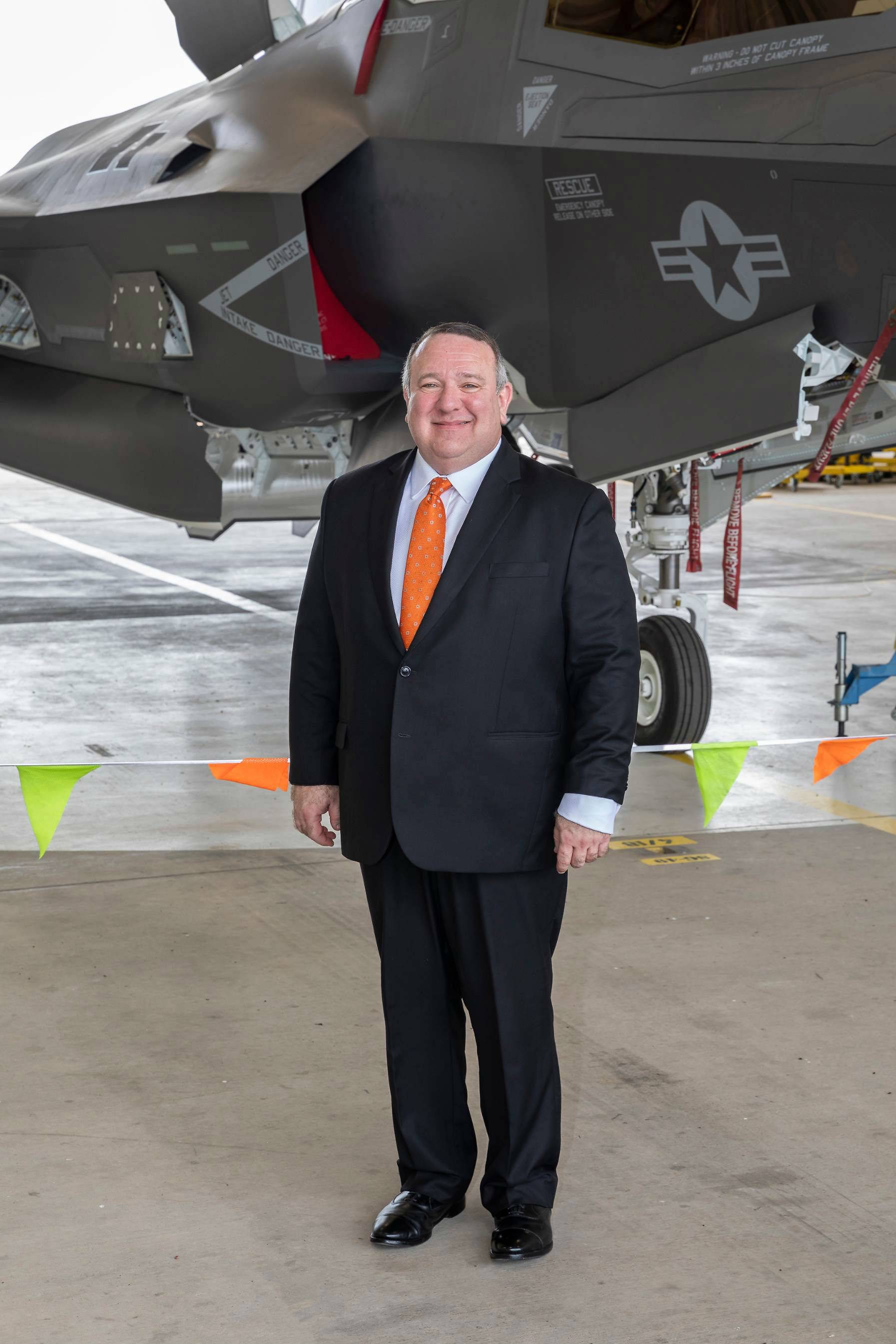 F-35 international business development director Steve Over