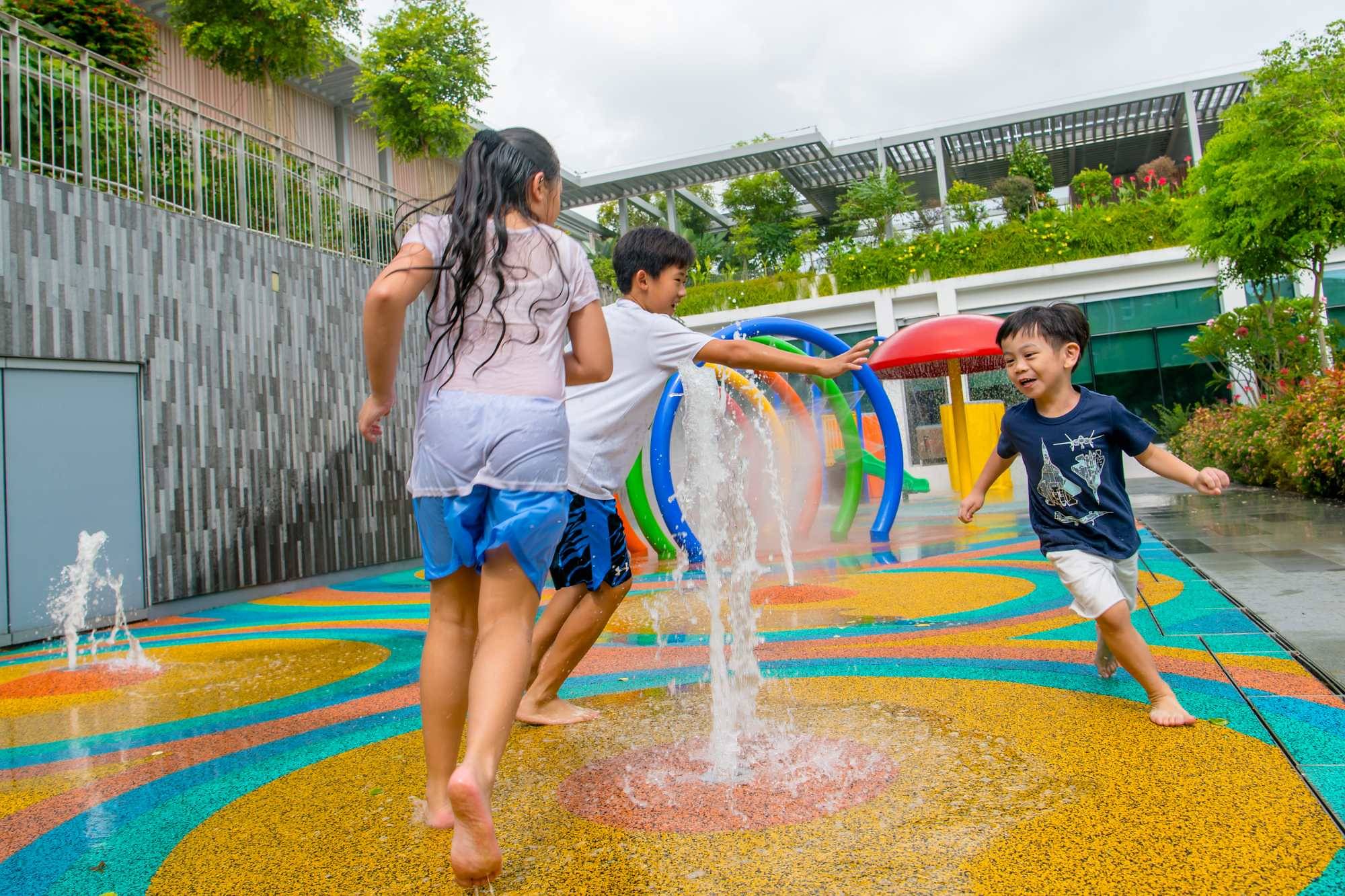 Oasis terraces wet playground