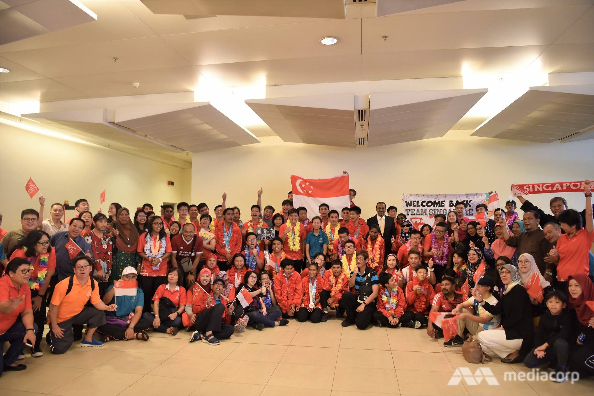 Special olympics homecoming