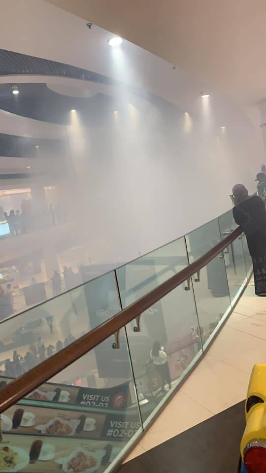 fire tampines mall