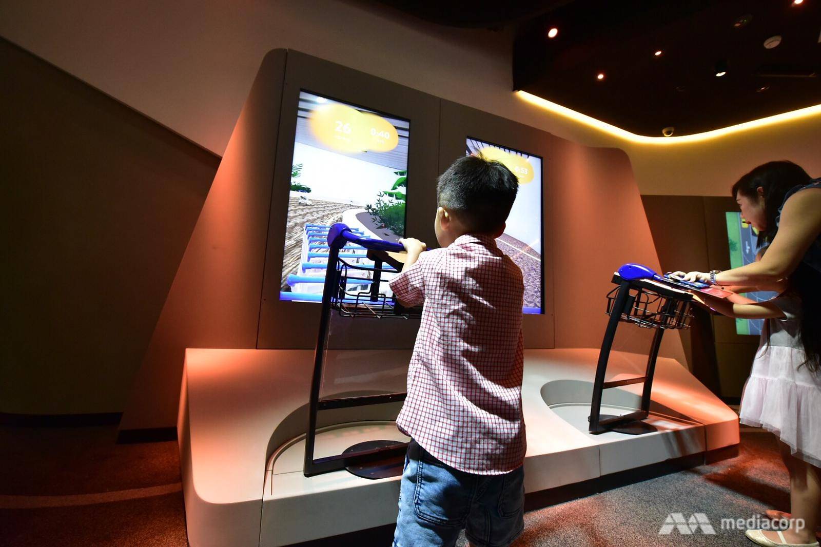 Jewel Changi Airport Changi Experience Studio - A game simulating jobs at Changi