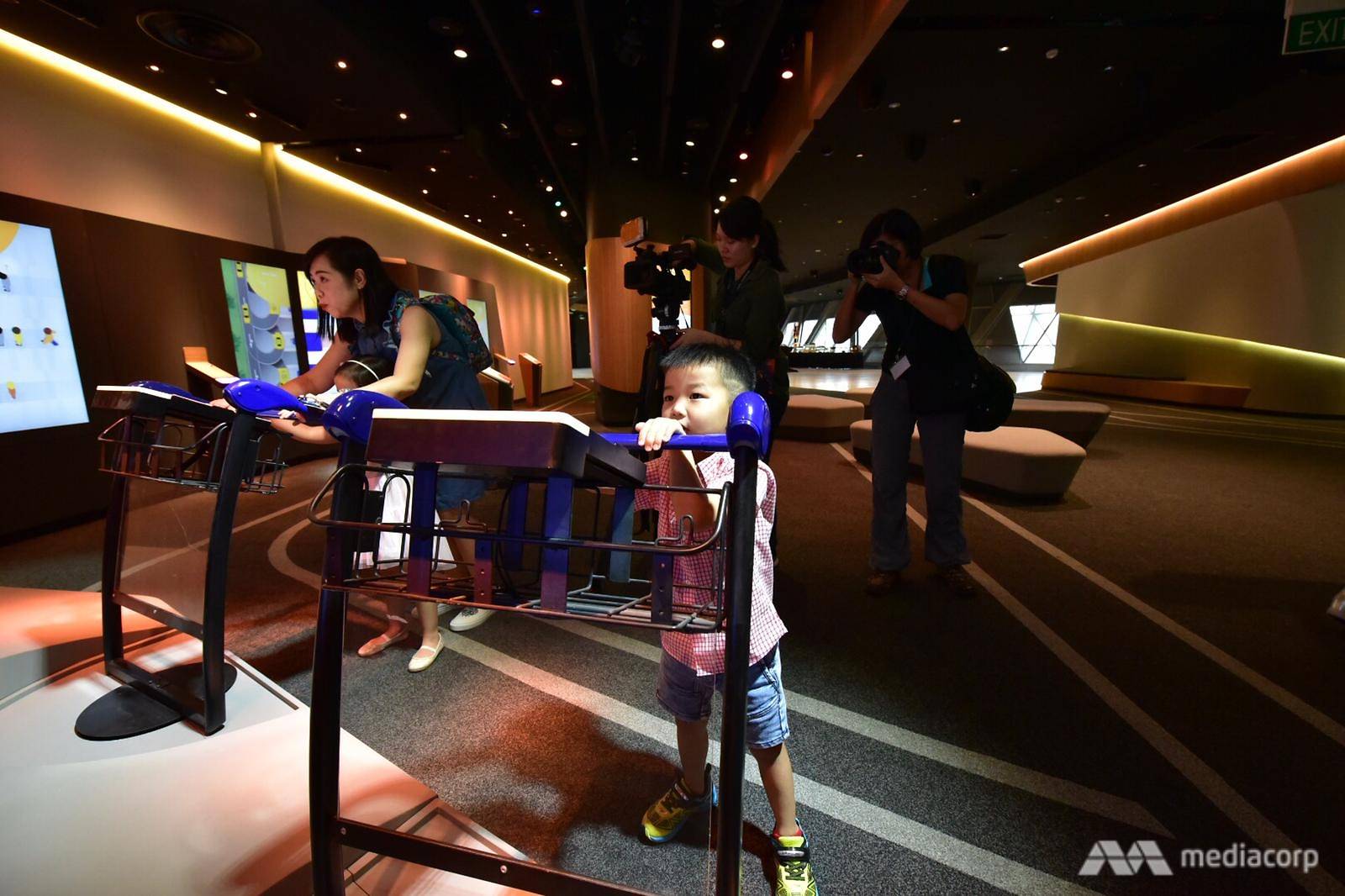 Jewel Changi Airport Changi Experience Studio - Game simulating different jobs at Changi Airport