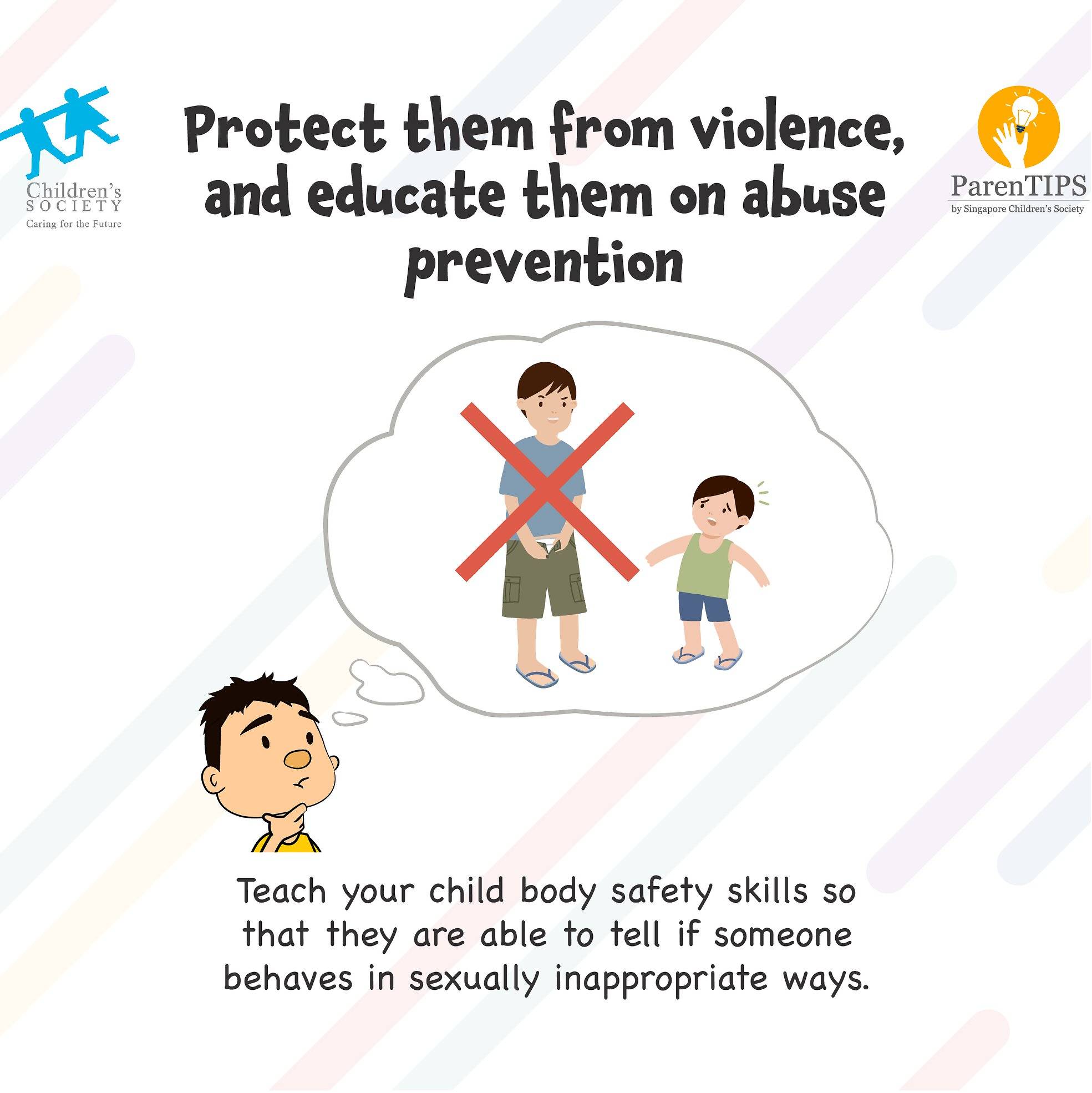 Singapore Children's society parenting tip sexual abuse and prevention