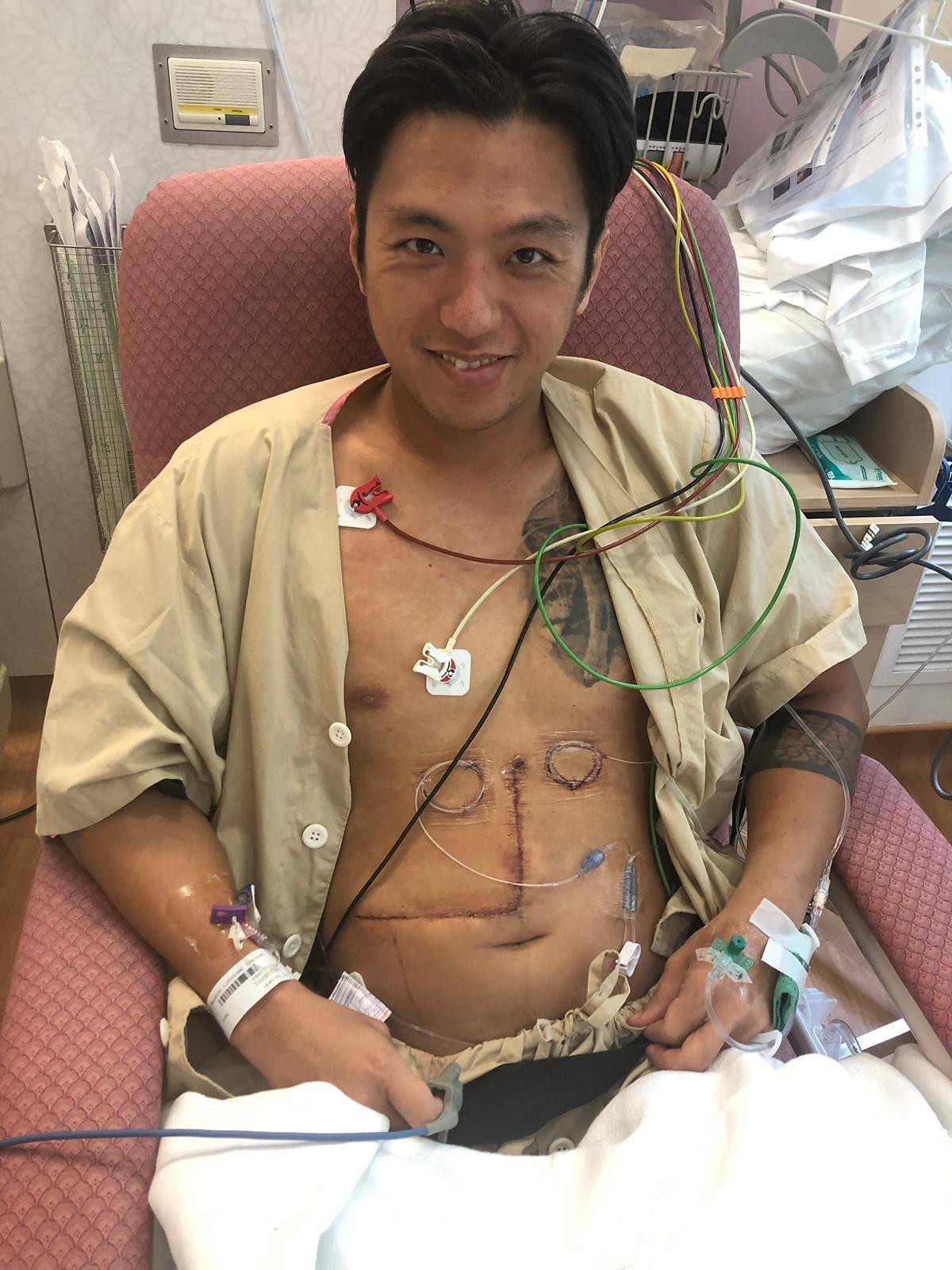 Lin Hanwei after op