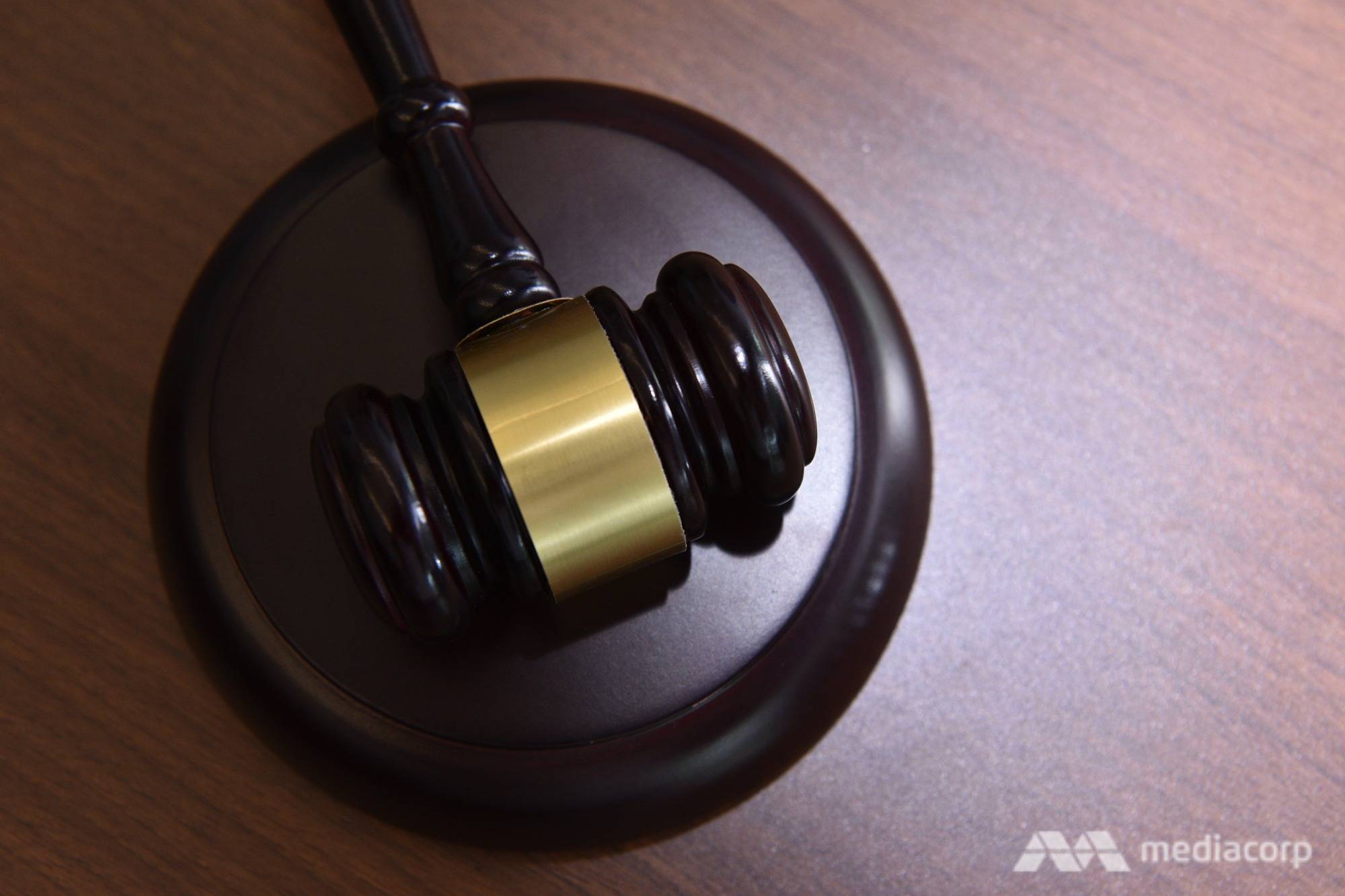 Gavel 10 court crime singapore - file photo