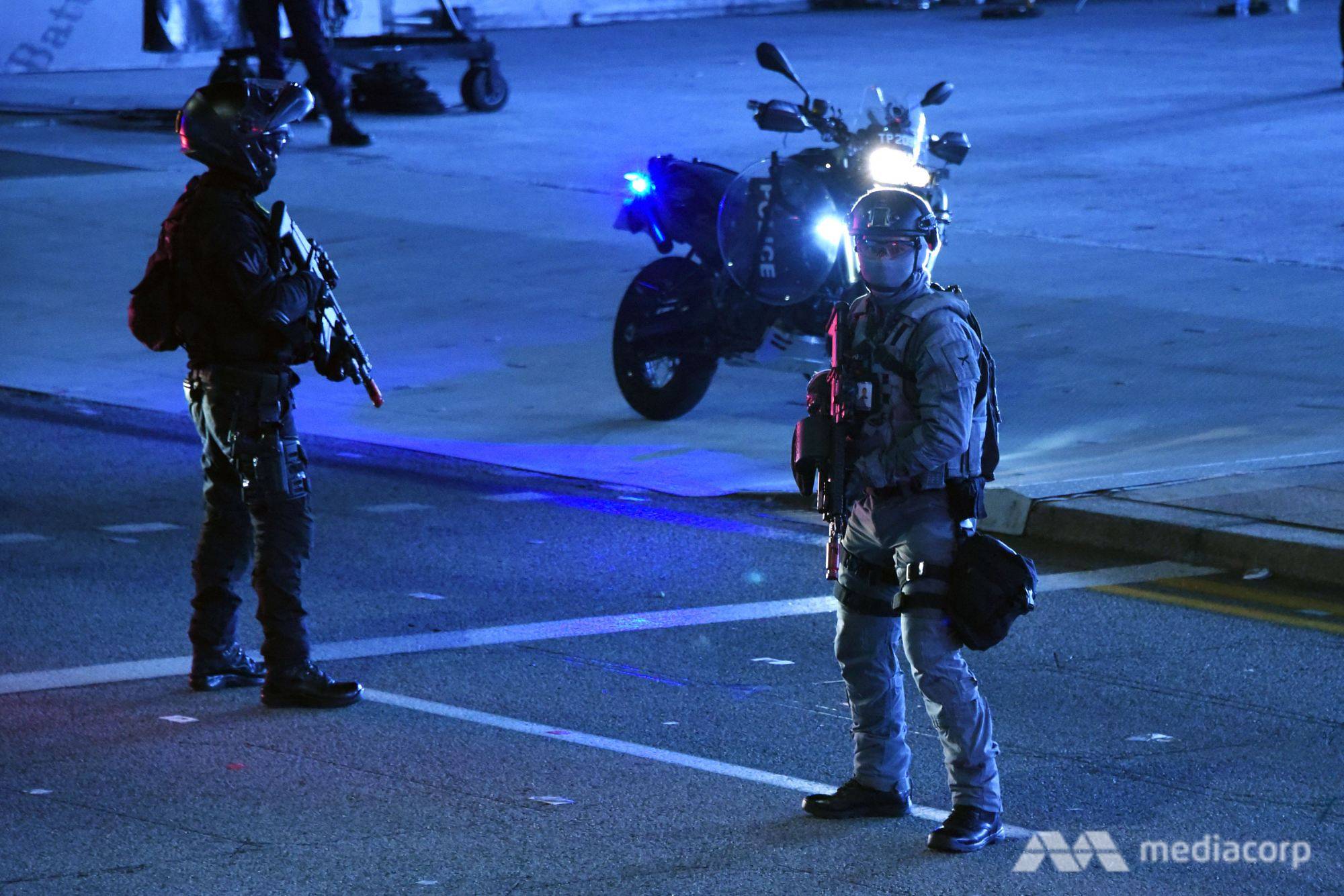 An officer from the Gurkha Contingent at the NDP counter-terrorism exercise on Aug 2, 2019