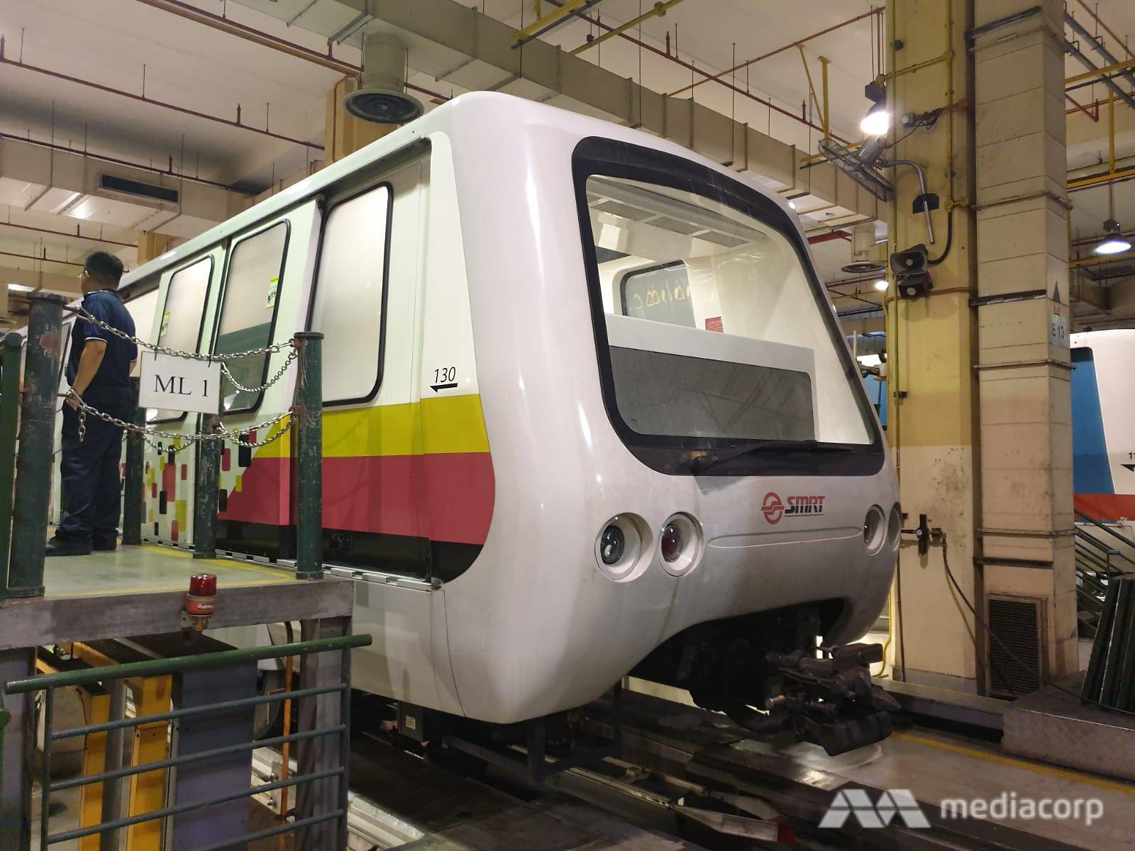 lrt train close up