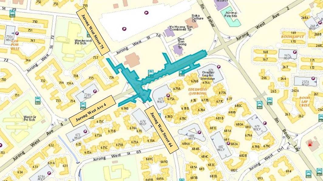Location of Bahar Junction Station