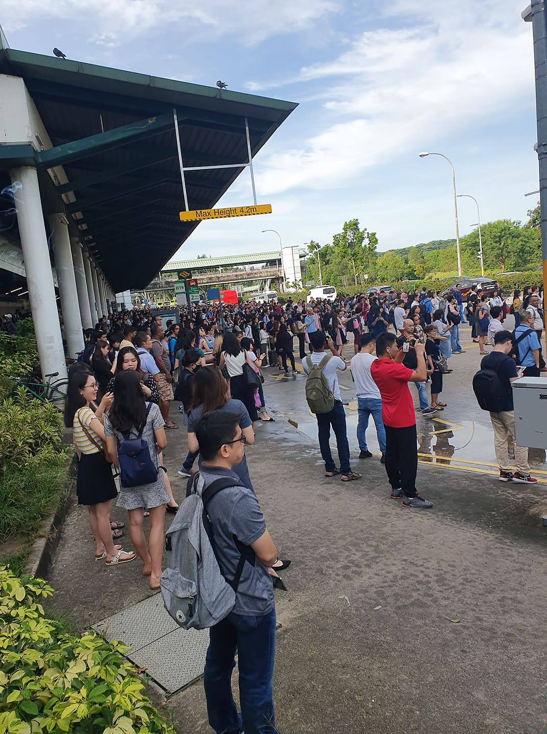 Kranji MRT delay Dec 16, 2019