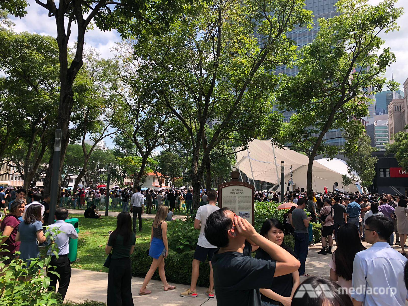 Hong Lim park eclipse