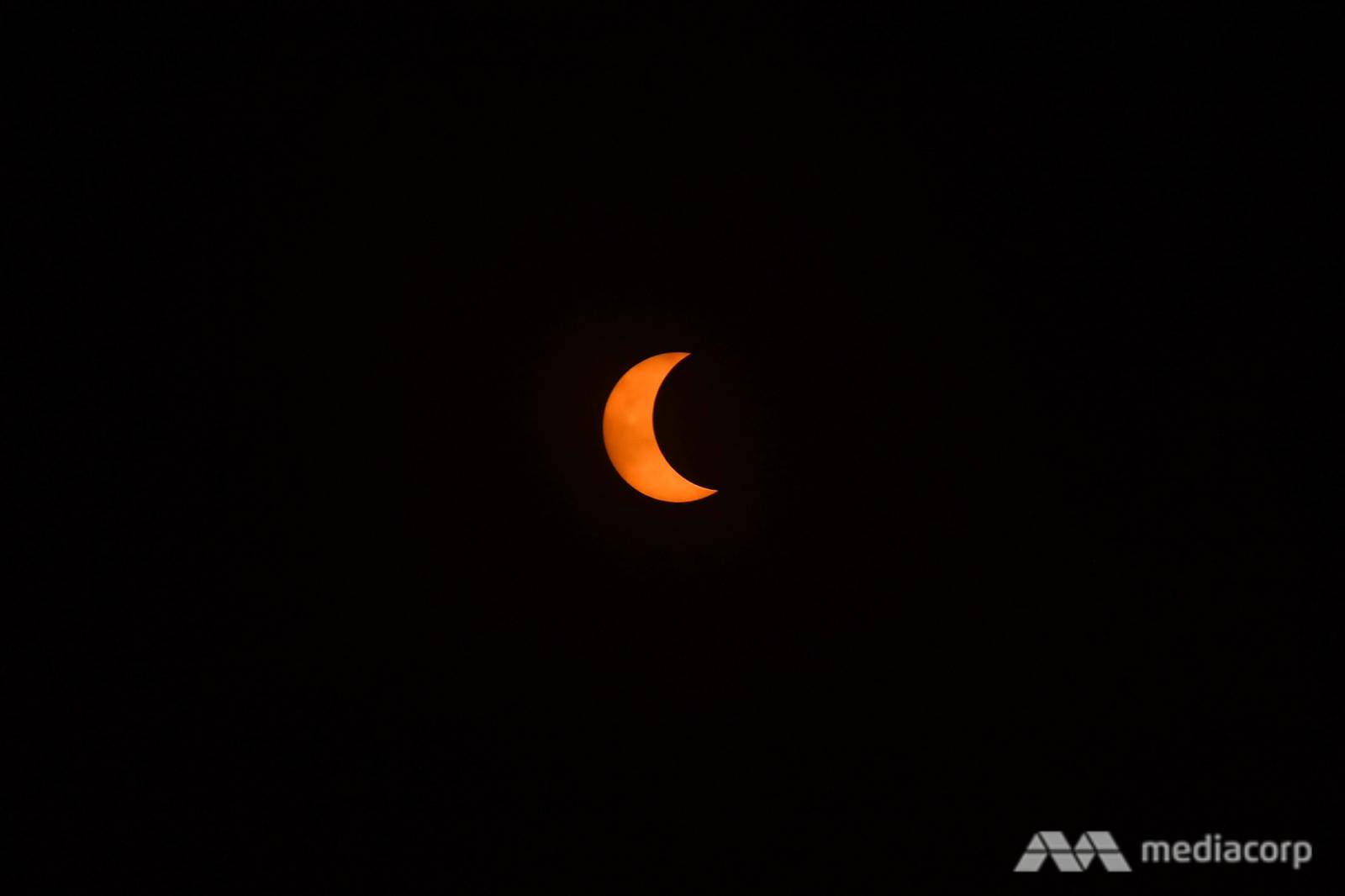 Eclipse at 12.42pm