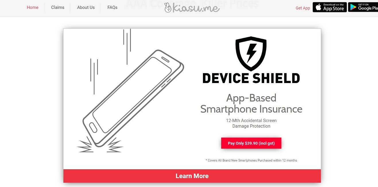 Synagie's mobile phone insurance Device Shield