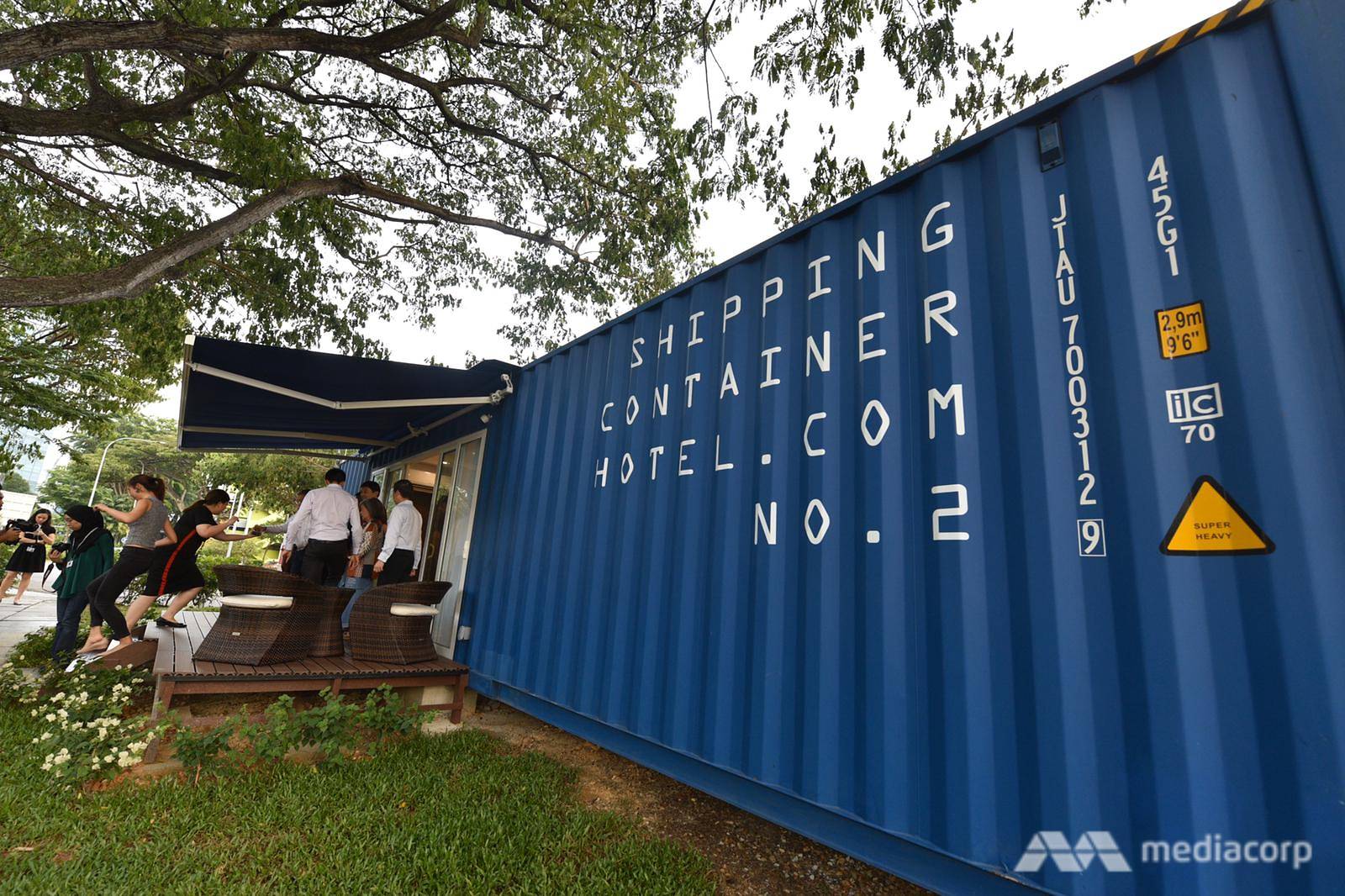 Shipping Container Hotel One-north