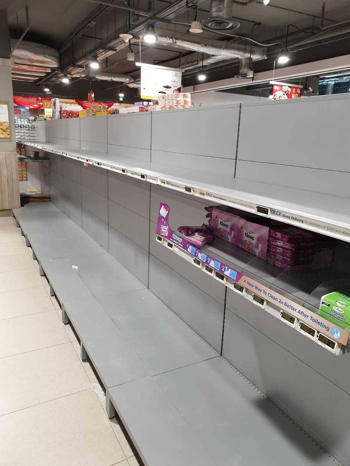 Singapore supermarket panic buying feb 7 (1)