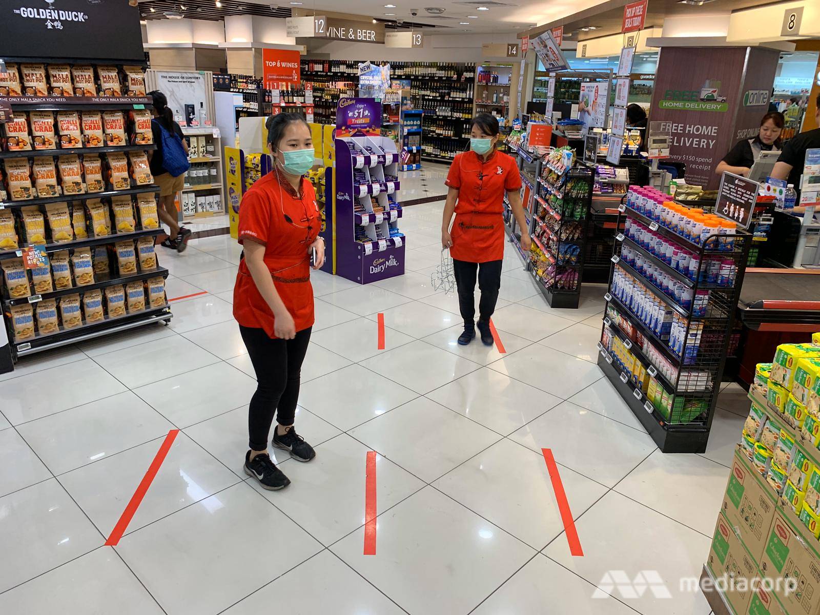 Safe distancing Cold Storage