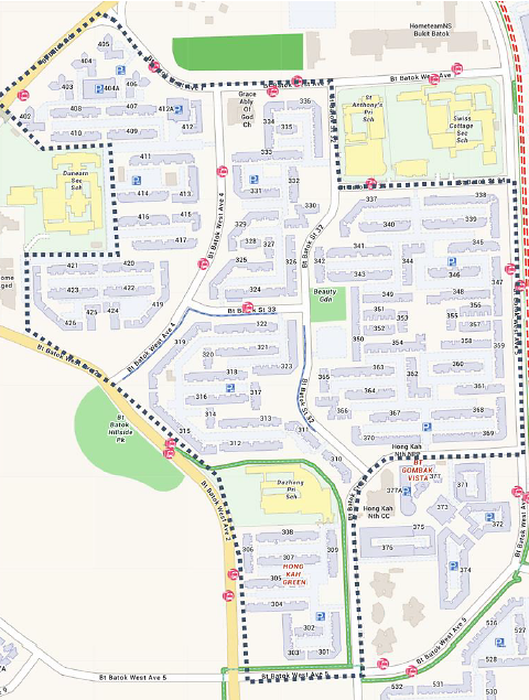 Wolbachia mosquito site Hong Kah North