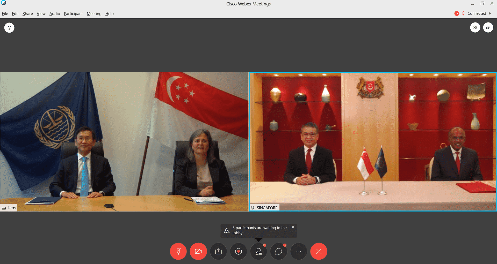 UNCLOS Singapore International Tribunal for the Law of the Sea agreement